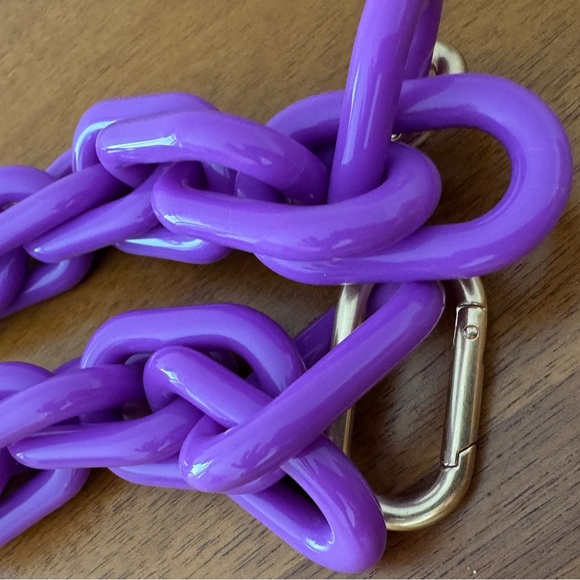 Clare V Purple Purse Strap - Picture 3 of 3